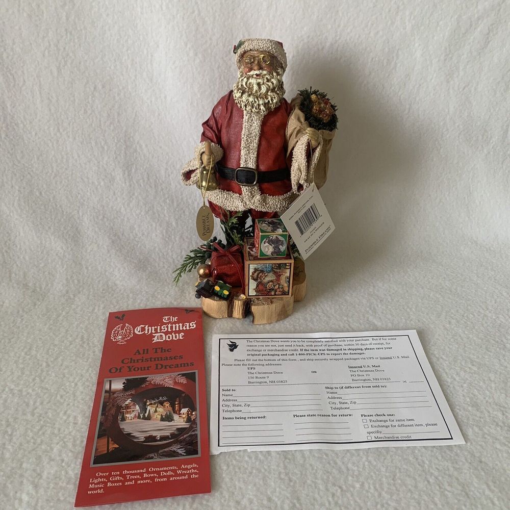 Possible Dreams‎ Studio 56 Traditional Santa Christmas Decor
